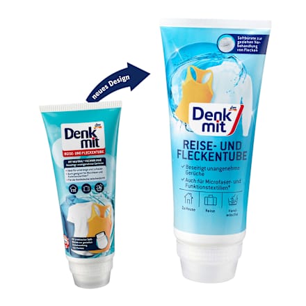 Detersivo e smacchiatore da viaggio Denkmit