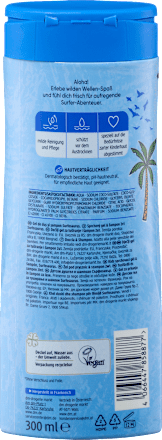 Gel za tuširanje in šampon za lase Surf Osaurus Balea