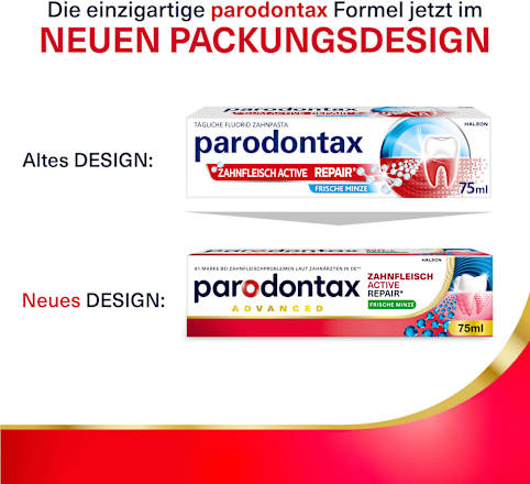 Zahnpasta Zahnfleisch Active Repair Parodontax