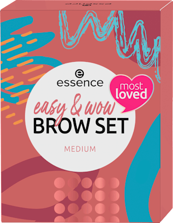 Geschenkset Easy & Wow Brow Medium 3tlg essence