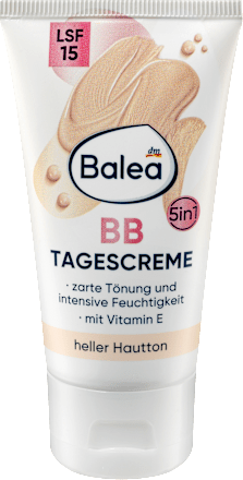 denní BB krém 5 v 1 SPF15, světlý tón Balea