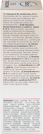 denní BB krém 5 v 1 SPF15, světlý tón Balea