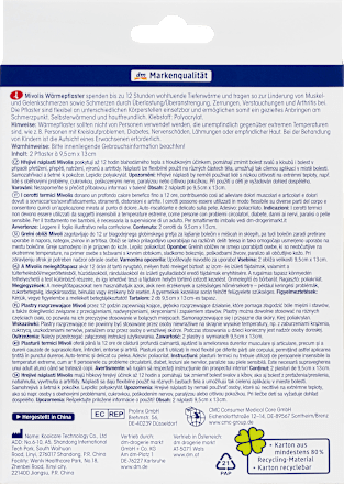Wärmepflaster, 2 Stück Mivolis