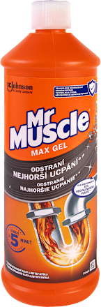 gel na čištění odpadů Mr. Muscle