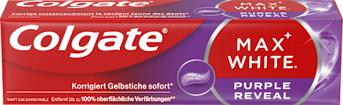 Zahnpasta Max White Purple Reveal Colgate