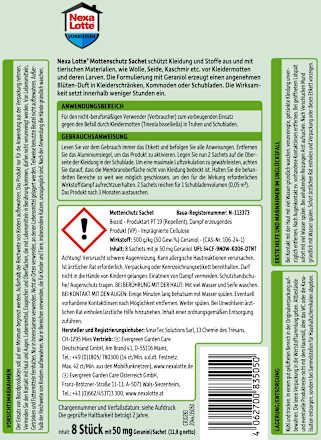 Mottenschutz Sachet Nexa Lotte