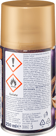 Lufterfrischer Automatisches Spray Golden Plum Nachfüllpack Denkmit