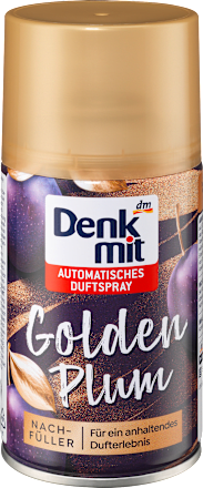 Lufterfrischer Automatisches Spray Golden Plum Nachfüllpack Denkmit
