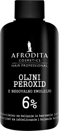 Oljni razvijalec za beljenje in barvanje las 6 % AFRODITA