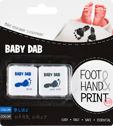 Farby na odtlačky detských nožičiek a ručičiek  BABY DAB