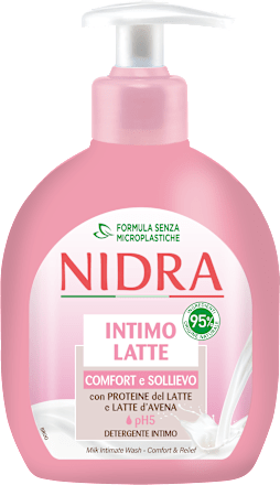 Detergente intimo comfort e sollievo NIDRA