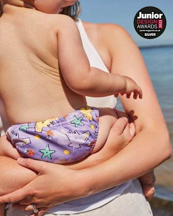 Schwimmwindel wiederverwendbar, Motiv Kraken, Gr. L (1-2 Jahre) Bambino Mio