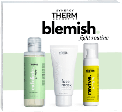 Set blemish fight routine Synergy Therm