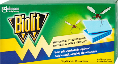 polštářky náhradní náplň do elektrického odpařovače Biolit