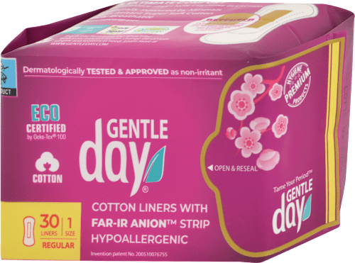 Aniónové slipové vložky Cotton GentleDay