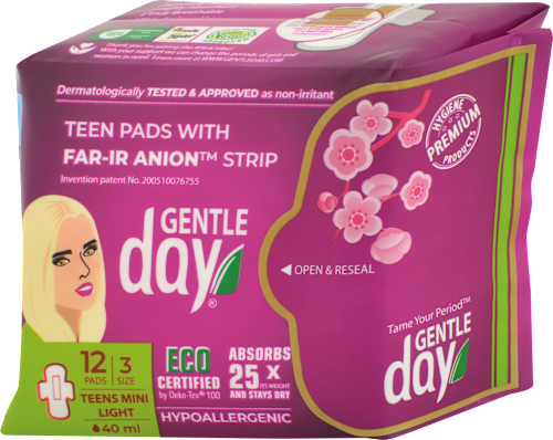 Aniónové vložky Teens mini GentleDay