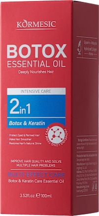 Olejek do włosów rewitalizujący Botox&Keratin 2w1 KORMESIC