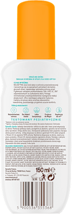 Emulsja ochronna w sprayu dla dzieci SPF 50+ Wrażliwa skóra  Kolastyna Sun