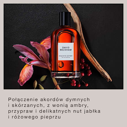 Collection Exquisite Leatheredp Woda perfumowana męska DAVID BECKHAM
