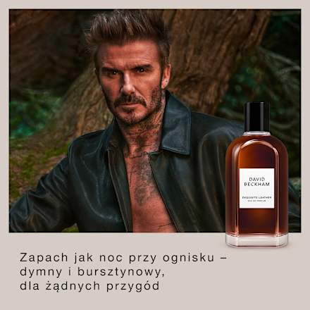 Collection Exquisite Leatheredp Woda perfumowana męska DAVID BECKHAM