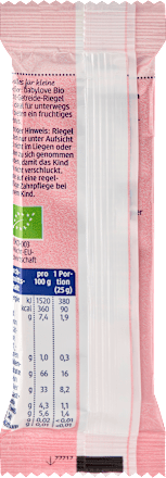 Fruchtriegel Getreide Apfel und Banane ab 1 Jahr (4 x 25g) babylove