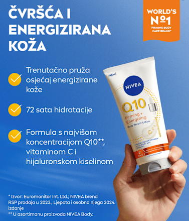 Q10 Firming + Energizing losion-serum za tijelo NIVEA