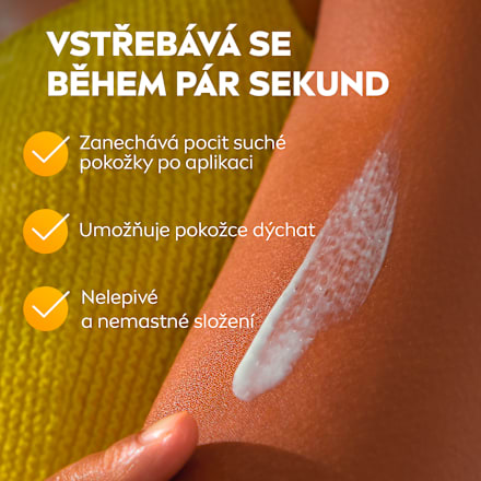 protect & moisture mléko na opalování SPF50+ NIVEA SUN