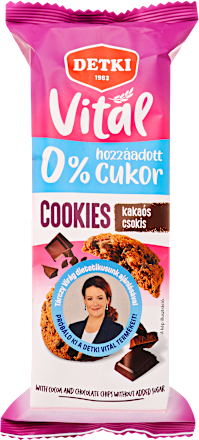 Kakaós-csokis keksz Detki