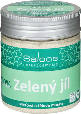 100% francouzský zelený jíl Saloos