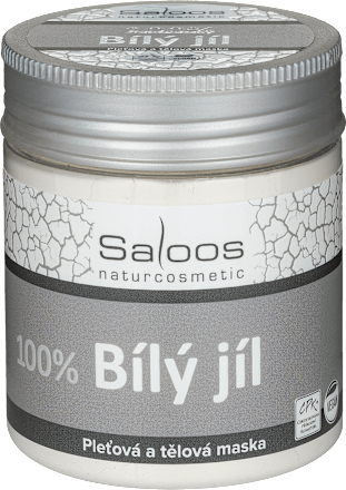 100% francouzský bílý jíl Saloos