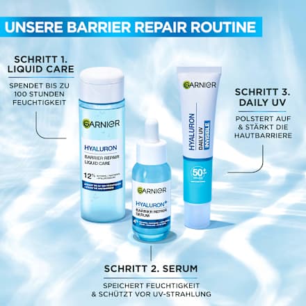 Fluid Hyaluron Barrier Protect Daily LSF 50+ Garnier Skin Active