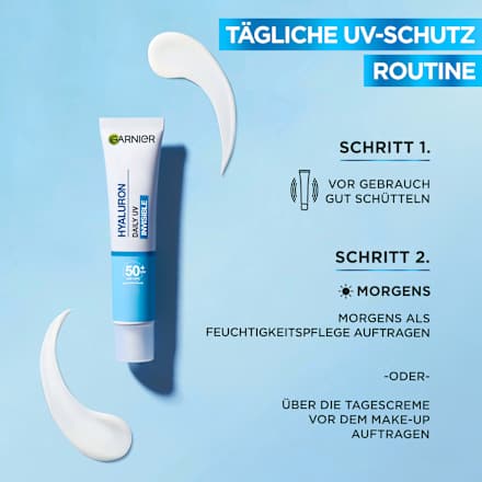 Fluid Hyaluron Barrier Protect Daily LSF 50+ Garnier Skin Active