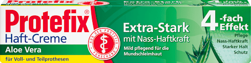 Haftcreme mit Aloe Vera Extra Stark Protefix