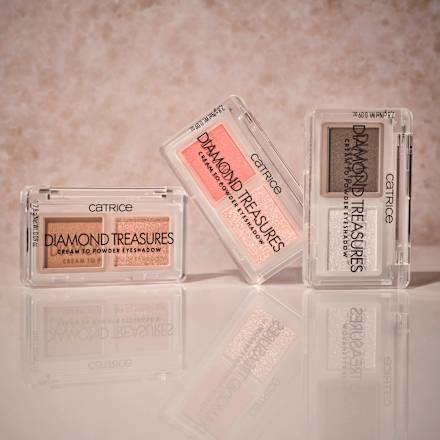 Lidschatten Diamond Treasures Cream to Powder 010 Hazel Spark CATRICE