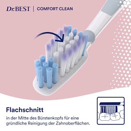 Zahnbürste Protect & Care Comfort Clean soft Dr. Best