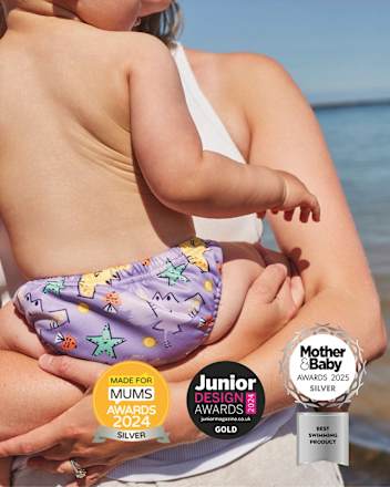Schwimm-Set lila-gelb 2-3 Jahre Bambino Mio