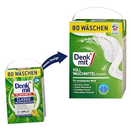 Vollwaschmittel Pulver  Denkmit