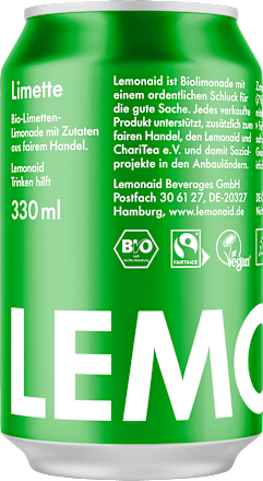 Erfrischungsgetränk, Lemonaid Limette  LEMONAID