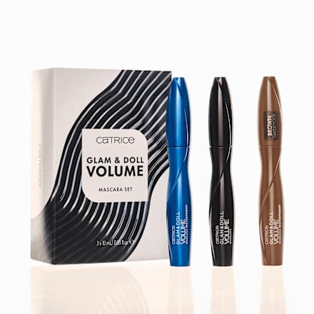 Glam & Doll Volume set od 3 maskare CATRICE