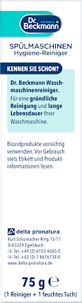 Spülmaschinen-Reiniger Hygiene Dr. Beckmann