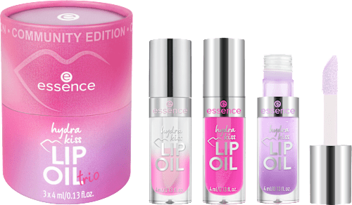 Geschenkset Hydra Kiss Lip Oil Trio essence