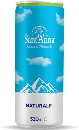 Acqua naturale lattina Sant'Anna