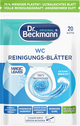 WC-Reinigungs-Blätter Ocean Breeze Dr. Beckmann