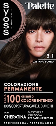 Colorazione permanente 3-1 castano scuro syoss