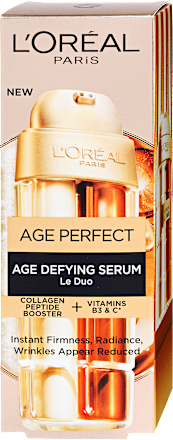 Age Defying Serum Le Duo Bőröregedés Elleni Szérum L'ORÉAL PARiS AGE PERFECT