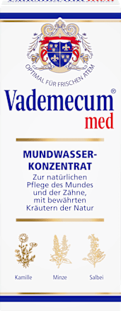 Mundwasser Konzentrat med Vademecum