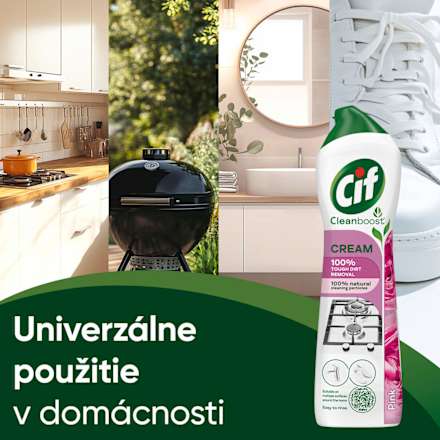 Čistiaci prostriedok Cream Pink Cif