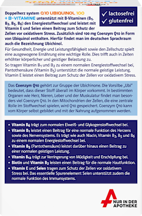 Doppelherz system Coenzym Q10 Ubiquinol Kapseln 60 St Doppelherz