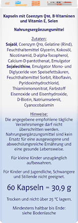 Doppelherz system Coenzym Q10 Ubiquinol Kapseln 60 St Doppelherz