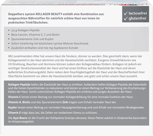 Doppelherz system Kollagen Beauty Trinkfläschchen 30 St Doppelherz